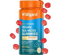 Wellgard Sea Moss Vegan Daily Wellness Support Gummies Apple Flavour - 60 Gummies