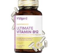 Wellgard Vegan Vitamin B12 High Strength by Wellgard - Folic Acid, Vitamin B6, Vitamin D3, B12 Supplement for Men & Women, Made in UK