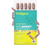 Wellgard Vitaberry for Women's Urinary Tract 60 Capsules - Proanthocyanidin-Rich Cranberry Capsules High Strength with Sage & Nettle Leaf, Vegan, Made in UK