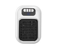 wellheater, wellheater plug in Compact Personal Warmer - 3-Second Rapid Warming, Safe Protection Design, Quiet Operation, Portable Comfort for Home Office Bathroom Nursery (White)