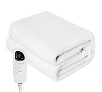 WELLHUT - Massage Table Heater, UL Listed Massage Bed Heater, Luxury Fleece Table Cover with 5 Heat Levels, 8 Timer Settings, 12 Feet Cord,
