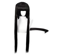 WELLHY Anime Kakegurui Jabami Yumeko Cosplay Wig Heat Resistant Synthetic Hair Halloween Party Costume Accessories Props Coser Wig