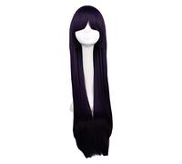 WELLHY Cosplay Wig 2021 Anime Kakegurui School Cosplay Wigs Jabami Yumeko Wig Woman Purple Long Wigs Heat-Resistant Fiber Hair with Wig Cap for Coser