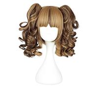 WELLHY Cosplay Wig 35cm Synthetic Two Ponytails Cosplay Wigs 100% High Temperature Fiber WIG-420A FLYAND for Coser