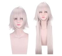 WELLHY Cosplay Wig Alter Jeanne d'Arc Wig Game Fate Grand Order Cosplay Wig an Fate Grand Order Cosplay Hair Alter Jeanne d'Arc Women Hair for Coser