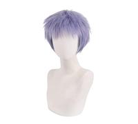 WELLHY Cosplay Wig Anime Cosplay Costume Wig Tokyo Revengers Wig Takashi Mitsuya Wig Gradient Short Hair with Free Wig Cap for Halloween Party Carnival Nightlife Concerts Weddings for Coser