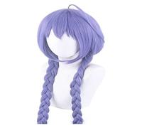WELLHY Cosplay Wig Anime Cosplay Wig Jobless Reincarnation Migurdia Wig 100CM Purple Long Wig with Free Wig Cap for Party Daily Halloween Cosplay Wig for Coser