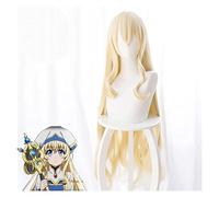 WELLHY Cosplay Wig Anime Goblin Slayer Priestess Cosplay Wigs Peluca Movie Adult Women Girl Costumes Synthetic Hair for Adult Cosplay Hallooween for Coser