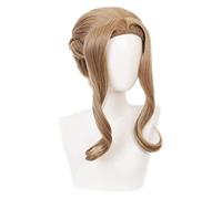 WELLHY Cosplay Wig Anime Toilet-Bound Hanako-kun Kurai Akane Cosplay Wig Jibaku Shounen Brown Wig Synthetic Hair + Wig Cap Party Role Play for Coser