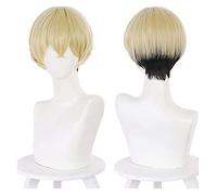 WELLHY Cosplay Wig Anime Tokyo Revengers Chifuyu Matsuno Cosplay Wig Heat Resistant Synthetic Hair Carnival Halloween Party Props for Coser