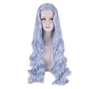 WELLHY Cosplay Wig Cosplay Wigs My Hero Academia Eri Silver Long Straight Baku no Hero Midoriya Shoto Friend Cosplay Wigs 80cm FLYAND for Coser