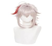 WELLHY Cosplay Wig Genshin Impact Wig Anime Cosplay Kaedehara Kazuha Wig with Free Wig Cap for Halloween Party Carnival Nightlife Concerts Weddings for Coser