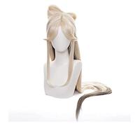 WELLHY Cosplay Wig Genshin Impact Wig Anime Cosplay Ningguang Wig with Free Wig Cap for Halloween Party Carnival Nightlife Concerts Weddings for Coser