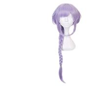 WELLHY Cosplay Wig Genshin Impact Wig Anime Cosplay Qiqi Wig with Free Wig Cap for Halloween Party Carnival Nightlife Concerts Weddings for Coser