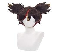 WELLHY Cosplay Wig Genshin Impact Wig Anime Cosplay Xinyan Wig with Free Wig Cap for Halloween Party Carnival Nightlife Concerts Weddings for Coser