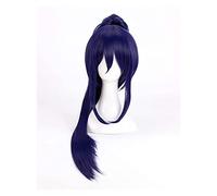 WELLHY Cosplay Wig LoveLive Sunshine Aqours Kanan Matsuura Cosplay Wigs Long Heat Resistant Synthetic Hair Wig + Wig Cap for Coser