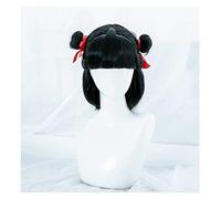 WELLHY Cosplay Wig The Movie Halloween Carnival Party Cosplay Movie Nuzar Nalakuvara NE ZHA Nezha Wig Heat Resistant Synthetic Hair Cosplay Wig for Coser