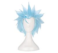 WELLHY Cosplay Wig The Seven Deadly Sins Fox's Sin of Greed Ban Cosplay Wig Short Heat Resistant Synthetic Hair Wig + Wig Cap for Coser