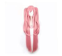 WELLHY Cosplay Wig Wig Tepes Krul Lurus Panjang Hewan Owari No Seraph of The End Rambut Sintetis Wig Cosplay Anime Wig Ekor Kuda for Coser