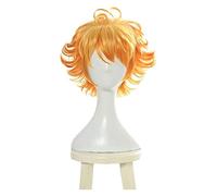 WELLHY Cosplay Wig Yakusoku no Neverland 63194 Emma Cosplay Wigs 30cm Short Heat Resistant Synthetic Hair Perucas Cosplay Wig for Coser