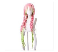 WELLHY Devil's Sword Ganlu Temple Glass Glass Pink Gradient Twisted Braid Cosplay Wig Coser Wig
