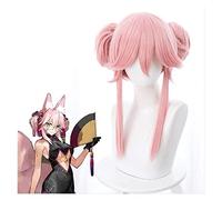 WELLHY Fate/FGO Yuzao Front Secretary Fox Twinkle PinkHair Bag Cosplay Wig Coser Wig