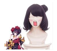 WELLHY Fate/Grand Order FGO Katsushika Hokusai Starts with Two Broken Purple Hair Bags and Cosplay Wigs Coser Wig