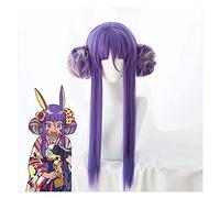 WELLHY Fate/Grand Order Nito Kris Kimono Version Purple Big Hair Bag Cosplay Wig Coser Wig