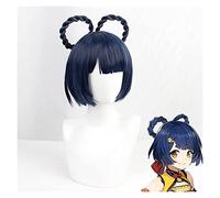 WELLHY Game Genshin Impact Venti Kaeya Noelle Kong Ying Cosplay Wigs A Coser Wig (Color : A) (Color : E)