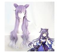WELLHY Game Genshin Impact Venti Kaeya Noelle Kong Ying Cosplay Wigs A Coser Wig (Color : A) (Color : G)