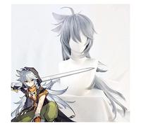 WELLHY Game Genshin Impact Venti Kaeya Noelle Kong Ying Cosplay Wigs A Coser Wig (Color : A) (Color : K)