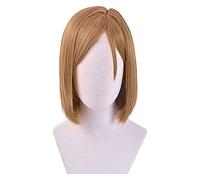 WELLHY Jujutsu Kaisen Anime Nobara Kugisaki Cosplay Wig Anime Cosplay Costume Accessories Cute Wigs for Girls Gift for Anime Fans KEEBON Coser Wig