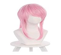 WELLHY Tokyo Revengers Sanzu Haruchiyo Pink Cosplay Wigs 20inch Heat Resistant Synthetic Hair Halloween Party Costume Accessories Props Coser Wig