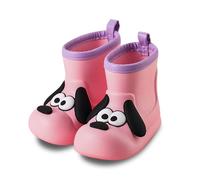Wellies for Boys Girls Unisex Toddler Wellingtons Boots Rain Lightweight Rubber Shoes Outdoors Everyday Perfect Infants Outdoor Adventures Pink
