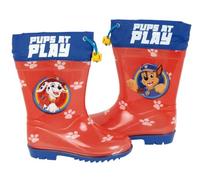Wellies for Children | Paw Patrol Wellies Chase and Marshall | Rain Boots with Non-Slip Sole (Red, EU Shoe Size System, Child (0-5 Years), Medium, 22), red, 5 UK Child