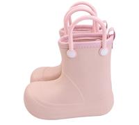 Wellies for Kids Rubber Wellington Boots Infant Rain Boot Waterproof Lightweight Girls Boys Plain Everyday Perfect Toddler/Little Kid/Big Kid Pink