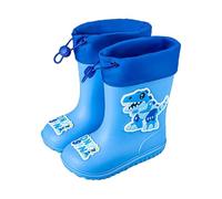 Wellies for Kids Unisex Children Waterproof Rain Boots Lightweight Animal Cartoon Pattern Welly Motorbike Toddler/Little Kid/Big Kid