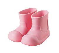 Wellies for Kids Unisex Toddler Wellingtons Boots Infant Rain Boot Waterproof Non-Slip Animal Cartoon Pattern Welly Motorbike Toddler/Little Kid/Big Kid Pink