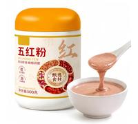 WELLIFY Five Red Grains Powder 500g - Instant Breakfast Drink Mix