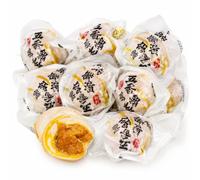 WELLIFY Sesame Paste Eggs 312g, Ready-to-Eat Snack | Rich runny yolk, individually wrapped, vacuum sealed, savoury five-spice flavour, perfect for snacking on the go