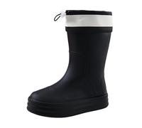 Wellington Boots Women Waterproof Womens Boots Women Under 20 Rain Thick Sole Mid Tube Water Four Fishing Outdoor Work Shoes Car Wash Outdoor Camping Rain Boot for Men (Black,4)