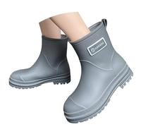 Wellington Boots Womens Hiking Boots Lightweight Fashion Comfortable Rain Boot Outdoor Work Antislip Waterproof Ladies Wellies Wide Fit Waterproof Stylish Wide Calf Wellies
