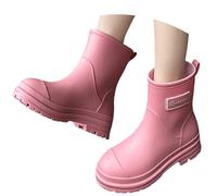 Wellington Boots Womens Hiking Boots Lightweight Fashion Comfortable Rain Boot Outdoor Work Antislip Waterproof Ladies Wellies Wide Fit Waterproof Stylish Wide Calf Wellies