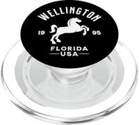 Wellington Florida USA Equestrian Horse Design PopSockets PopGrip for MagSafe