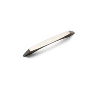 Wellington Kitchen Cabinets D Handle, 128mm Centres, Brushed Nickel, Pack Of 2