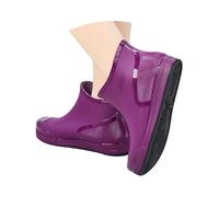 Wellington Ladies Boots Women Ankle Wellies Wide Fit Waterproof Stylish Summer Boot Waterproof Antislip Hiking Boots Lightweight Fashion Walking Garden Shoe Slip-on
