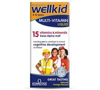 Vitabiotics WellKid Multi-Vitamin Liquid Natural Orange Flavour 4-12 Years 150ml