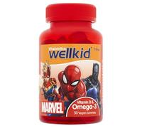 Vitabiotics WellKid Marvel Omega 3 amd Vitamin D - 50 Soft Jellies