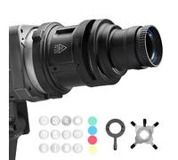 WELLMAKING S-80N Bowens Mount 400Ws Photo Studio 2.4GHz GN65 Built-in LED Modeling Light 5600±200K Strobe Light Photography for Product/Wedding/Portrait