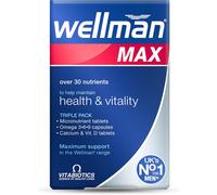 Vitabiotics Wellman Max - 84 Tablets/Capsules